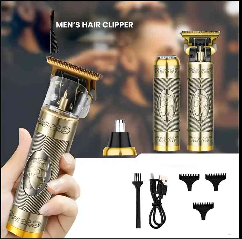 3 In1 Wireless Hair Trimmer - T9 WS-8150